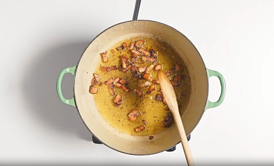 Làm món mì Carbonara - Ảnh 06