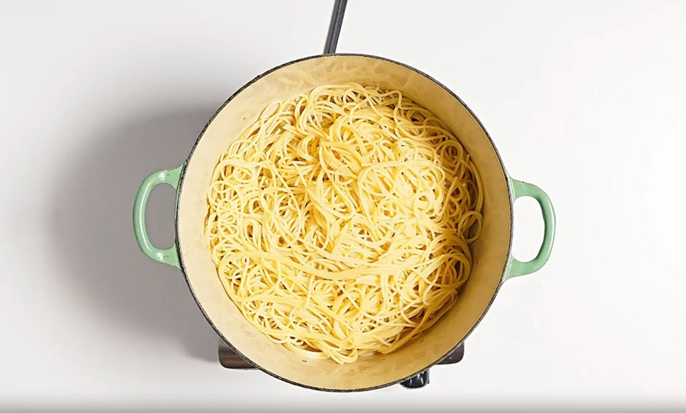 Làm món mì Carbonara - Ảnh 08