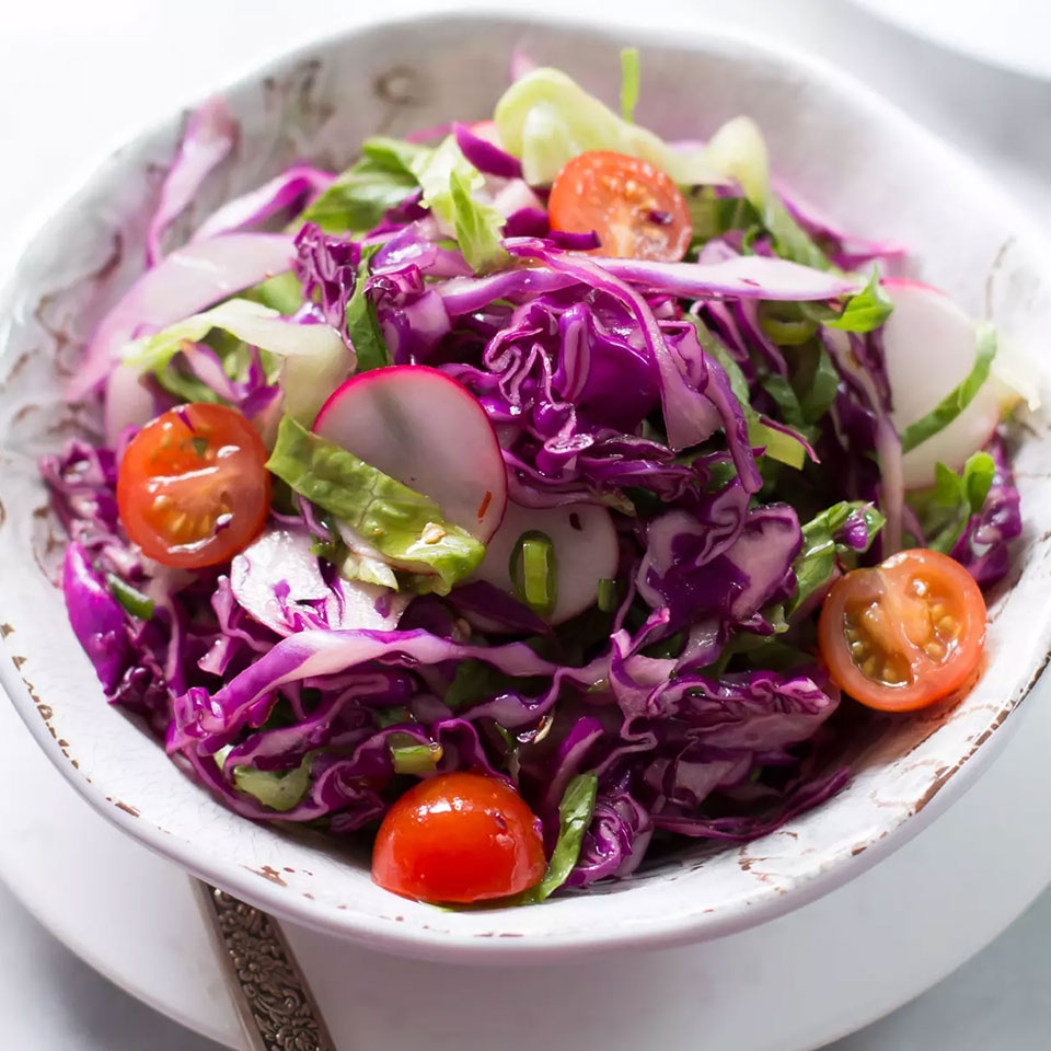 Làm món salad bắp cải - Ảnh 08