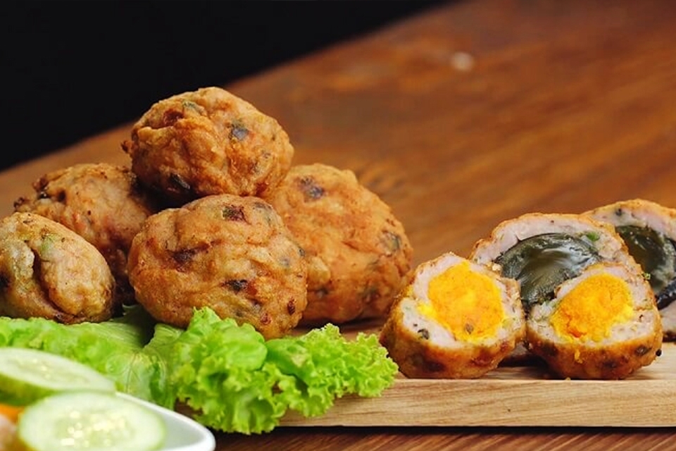 Chả trứng bắc thảo