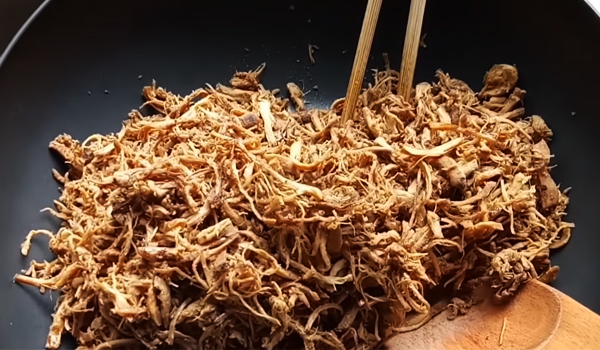 Rang nấm là cách làm nấm kim châm