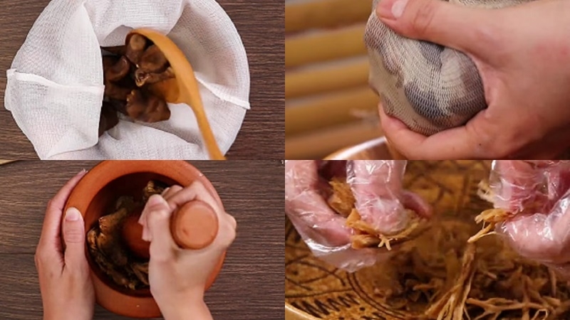 Cách làm ruốc nấm đơn giản