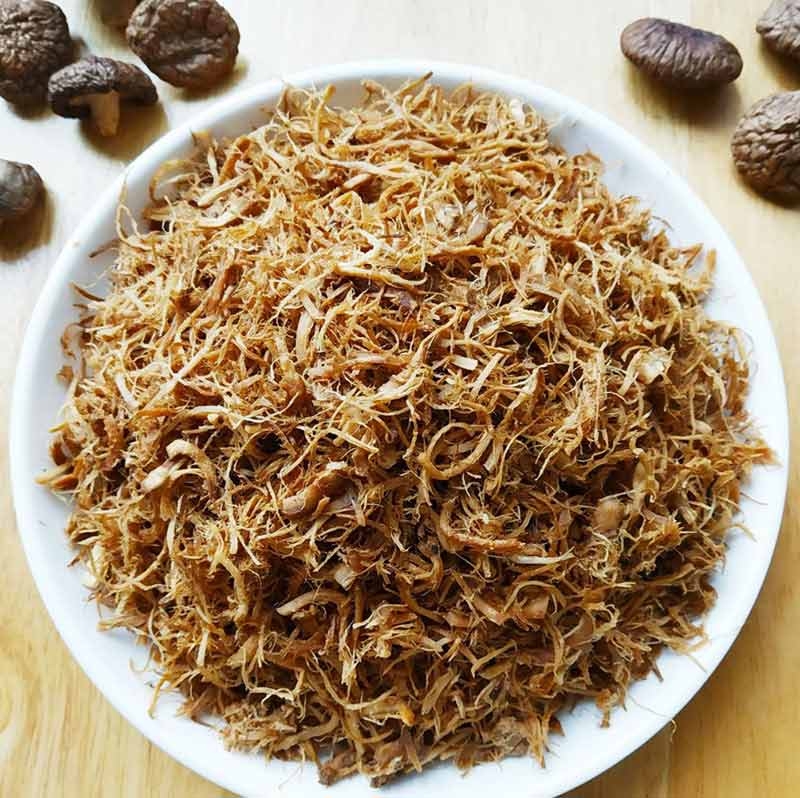 Cách làm ruốc nấm hương khô không quá khác biệt