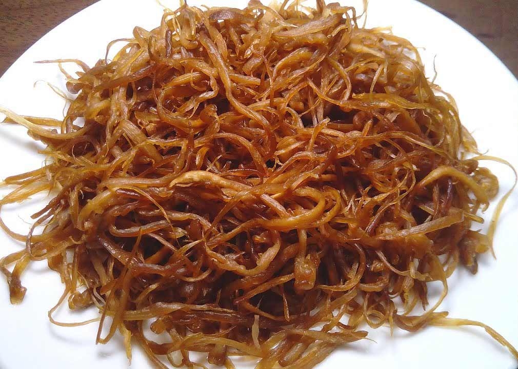 Cách làm ruốc nấm bào ngư tương tự như các loại ruốc khác