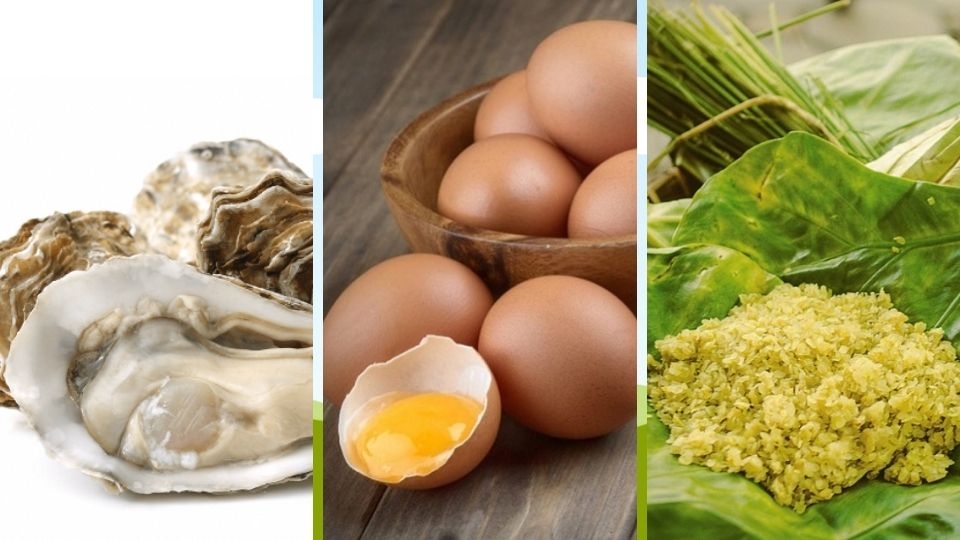 Nguyên liệu cần có khi làm hàu chiên trứng cốm dẻo