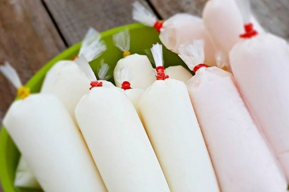 Thành phẩm sữa chua túi
