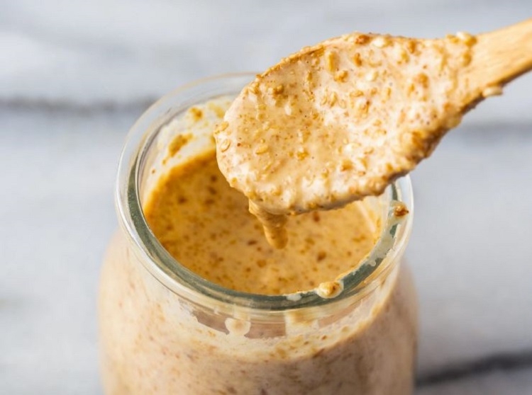 cách làm sốt mè rang (ảnh 1)