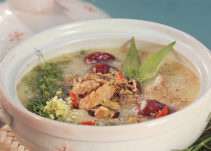 Cháo bề bề táo đỏ