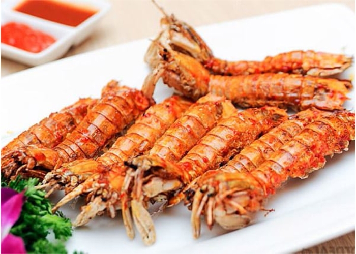 Tôm tích nướng muối ớt