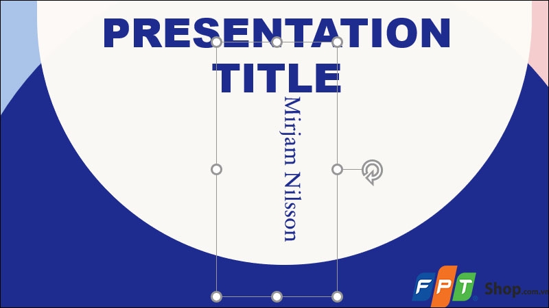 Xoay chữ trong PowerPoint - hình 4