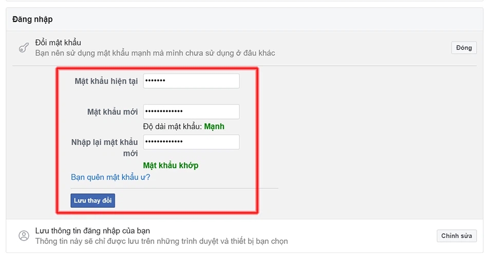 Đổi mật khẩu trên máy tính khi đang đăng nhập bước 6