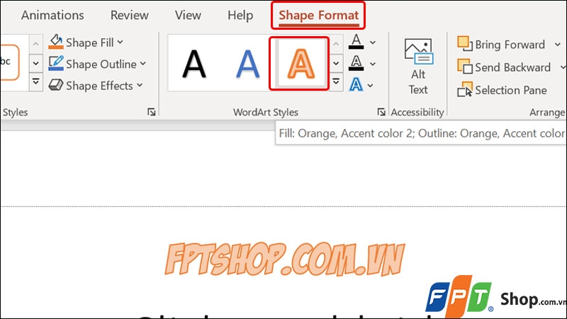 Cách tạo Watermark trong PowerPoint - hình 4