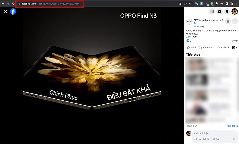 cách tải video Facebook 2