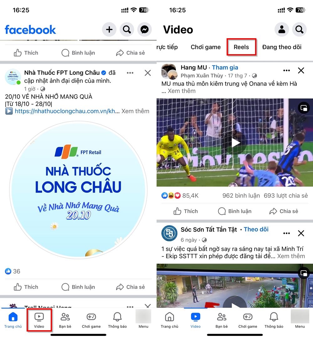 Cách ẩn Facebook Reels trên điện thoại để lọc nội dung 2
