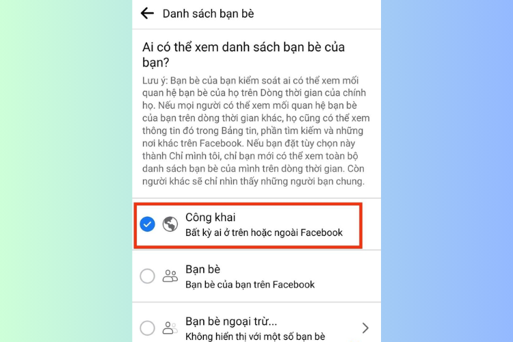 Cách bật chế độ công khai trên Facebook cực dễ dàng