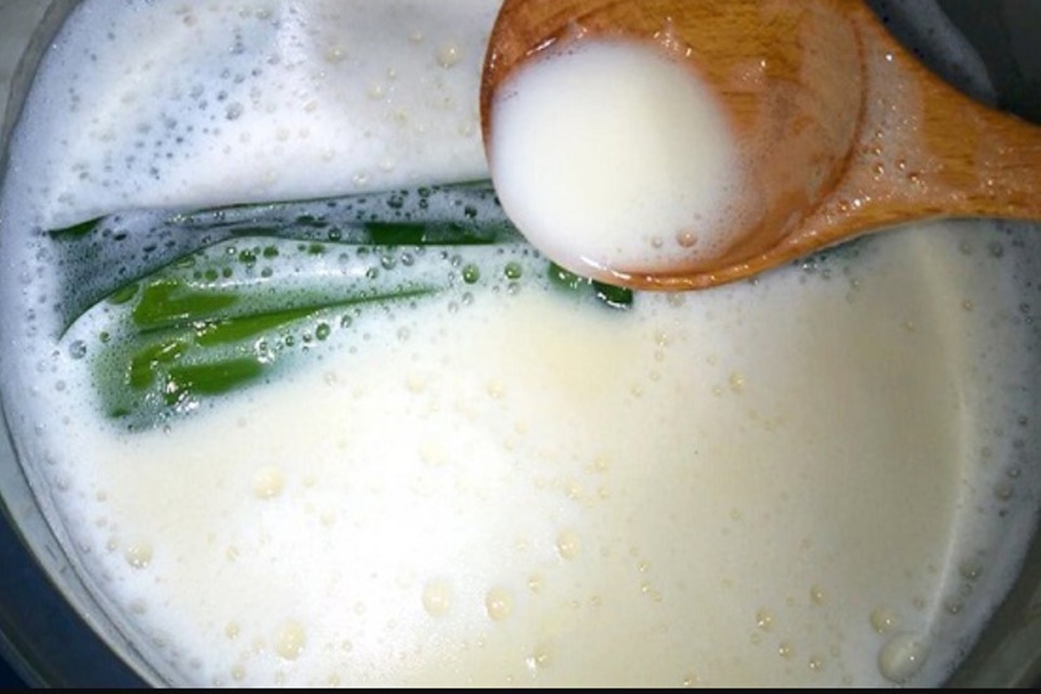 Cách làm đậu xanh rau má - ảnh 12