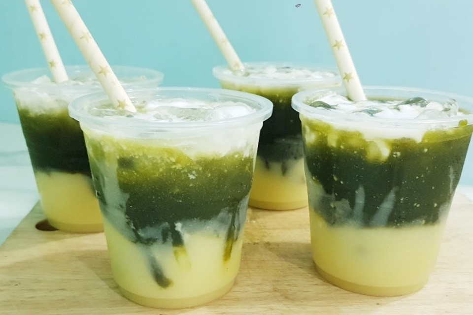 Cách làm đậu xanh rau má - ảnh 16