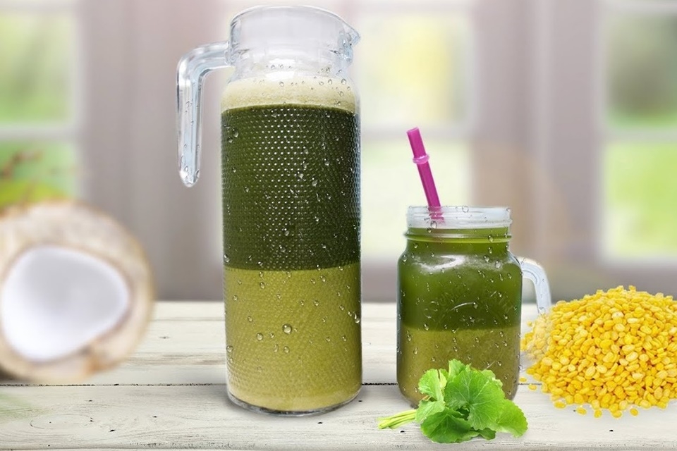 Cách làm đậu xanh rau má - ảnh 18