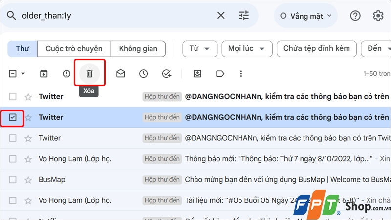 Cách giải phóng dung lượng Gmail - hình 8