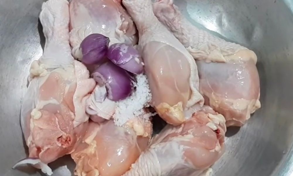 Ướp gia vị đùi gà