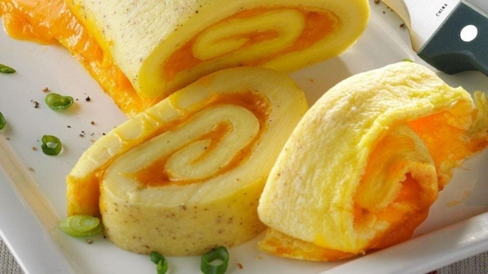 Trứng chiên phô mai quyến rũ