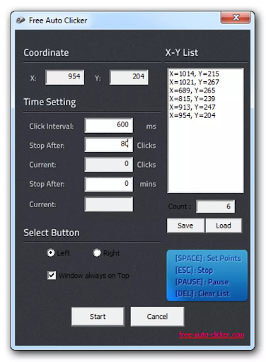 Cách sử dụng Auto Click PC hình 6