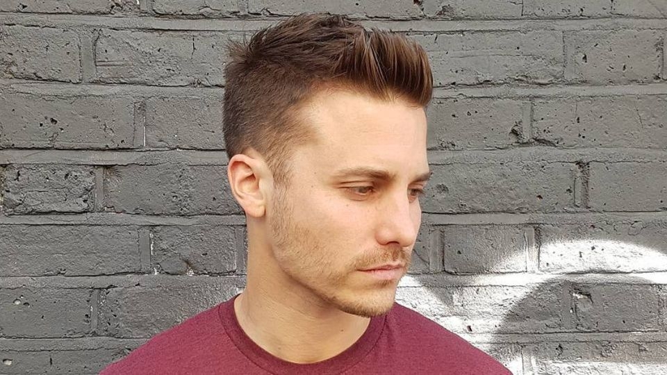 Kiểu textured Short Quiff