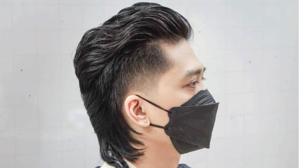 Kiểu Short Quiff mullet