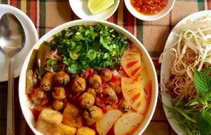 Bún bò Huế chay hình 6