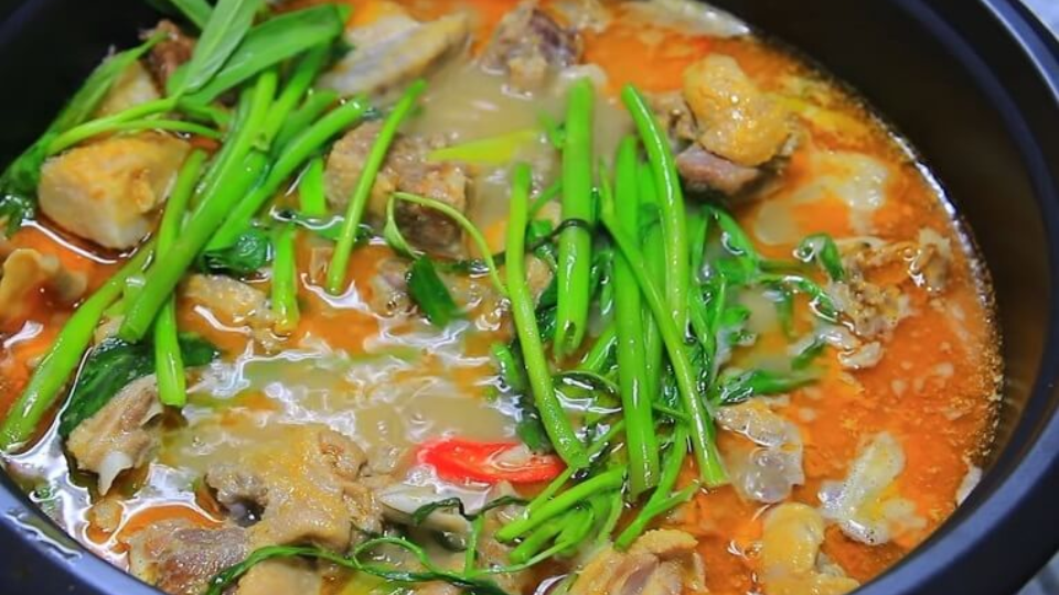 Thành phẩm món vịt nấu chao ngon