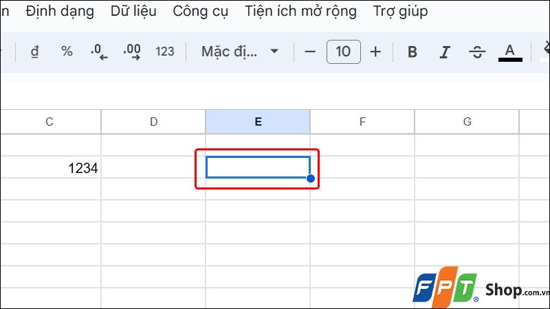 Viết số 0 trong Google Sheets - hình 7