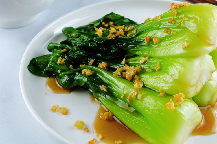 Cải thìa xào dầu hào