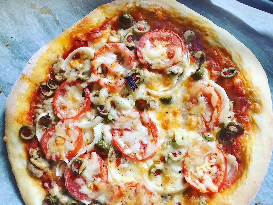 Cách làm đế bánh Pizza - Ảnh 11