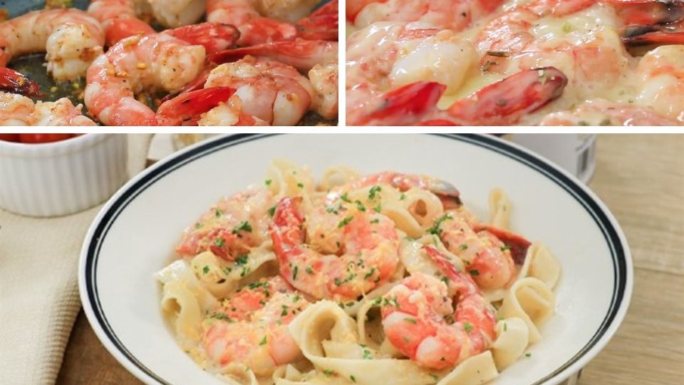 làm mì Ý sốt kem óc chó