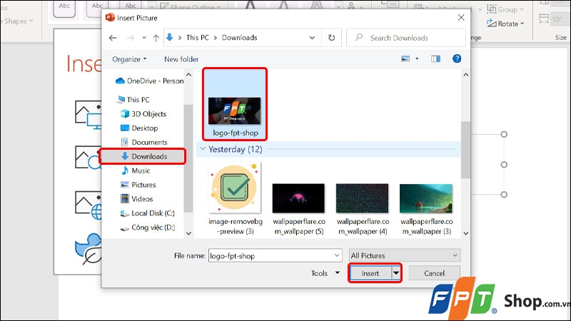 Lồng ghép ảnh vào chữ trong PowerPoint - hình 4