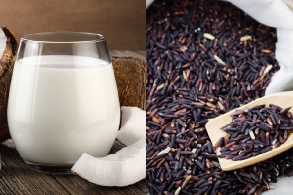 Chuẩn bị nguyên liệu nấu nếp cẩm