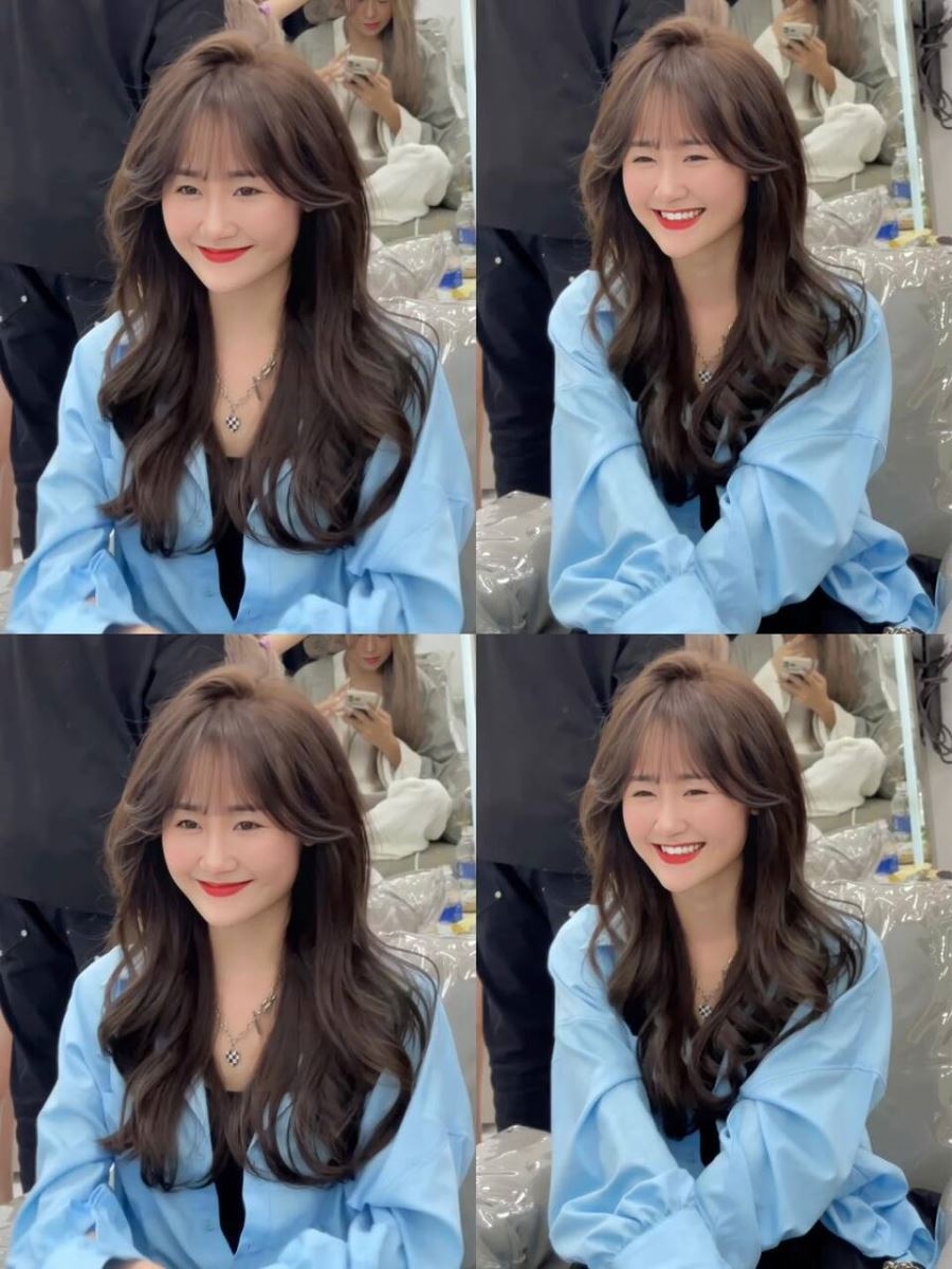 tóc màu nâu lạnh sáng