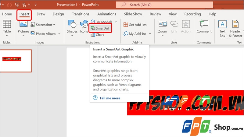 Tạo biểu đồ timeline trong PowerPoint - hình 1