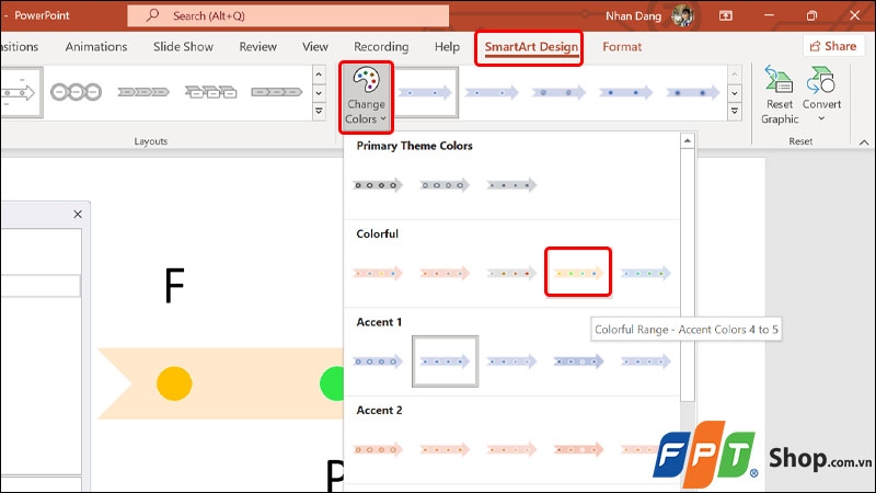 Tạo biểu đồ timeline trong PowerPoint - hình 5