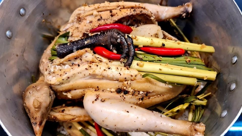 gà hấp 10