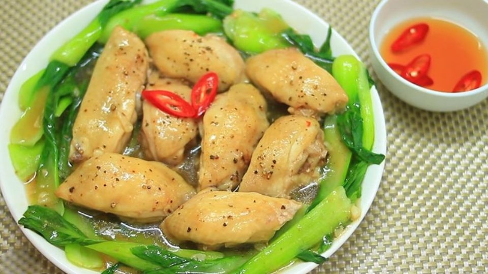 gà hấp 11