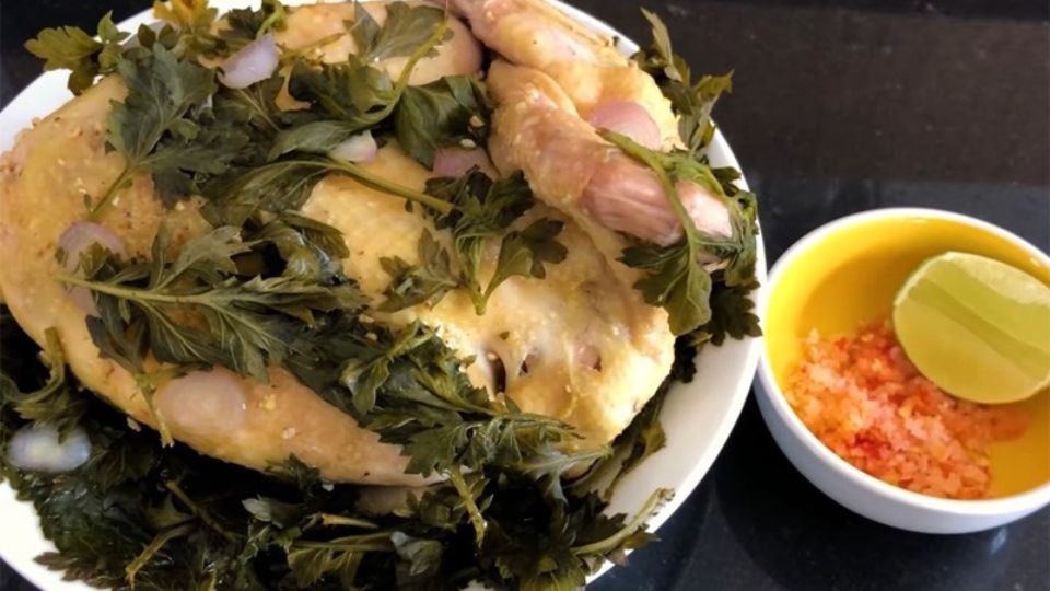 gà hấp 12
