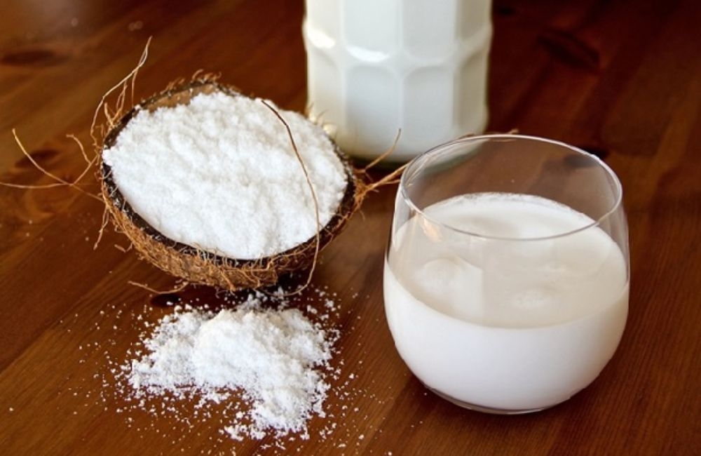 nước cốt dừa mịn