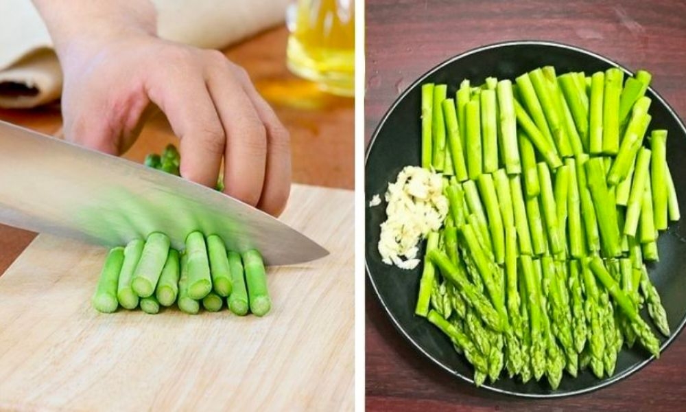 cách làm măng tây xào tỏi (ảnh 3)