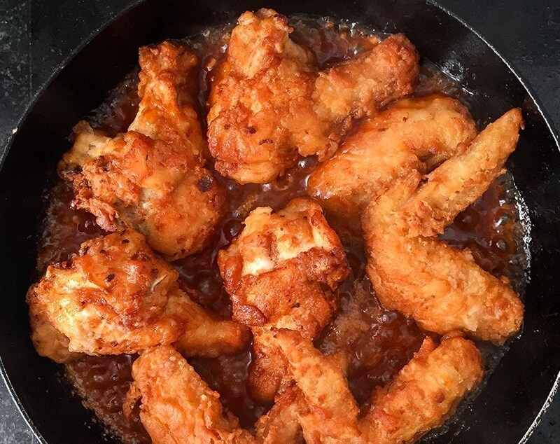 cách làm gà sốt cay (ảnh 8)