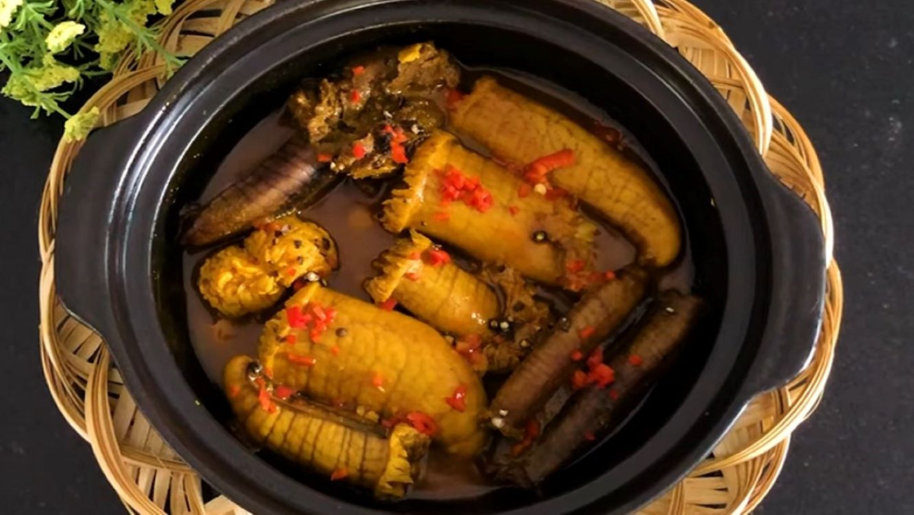  Trứng cá thu kho nghệ