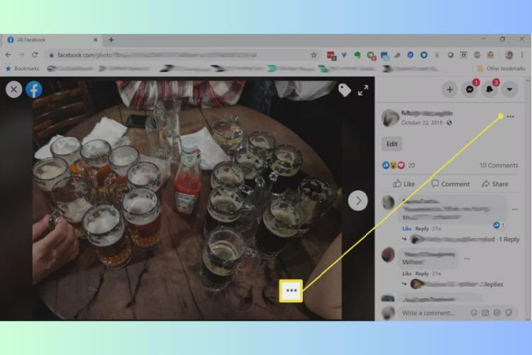 Cách xóa ảnh bìa trên Facebook 5