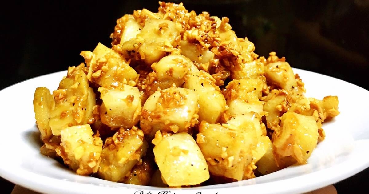 Tóp mỡ cháy tỏi