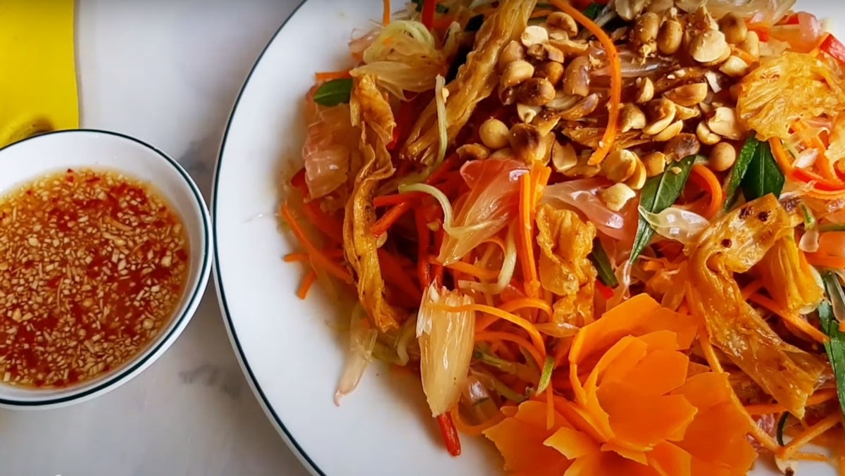 Gỏi bưởi chay