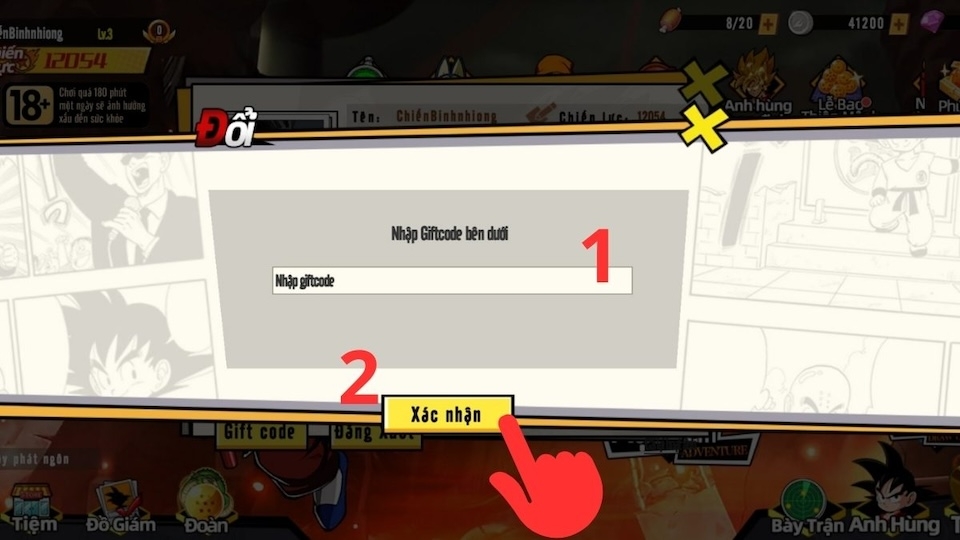 ổng hợp danh sách code Bản Năng Vô Cực được cập nhật liên tục dành tặng cho game thủ hình 5